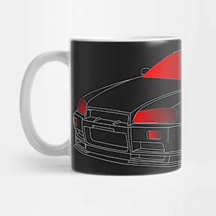 R34 GTR Mug